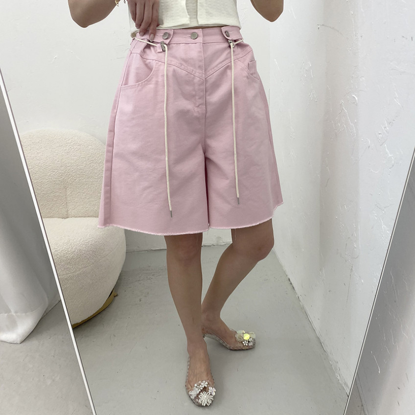 Shorts Denim Frayed - Zomer 2026 Chic Fashion Koreaanse stijl