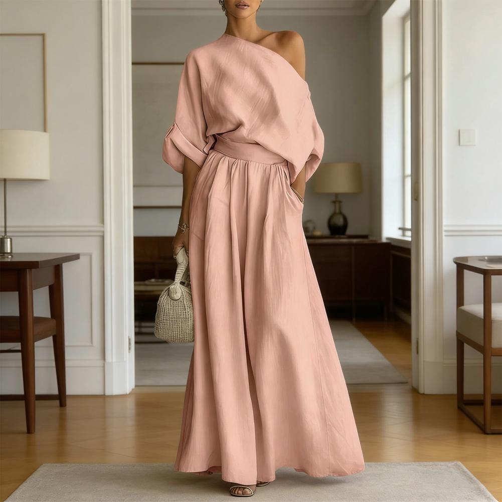Damesblousebroekenset Elegante - Blouse Off Shoulder recensie en prijs