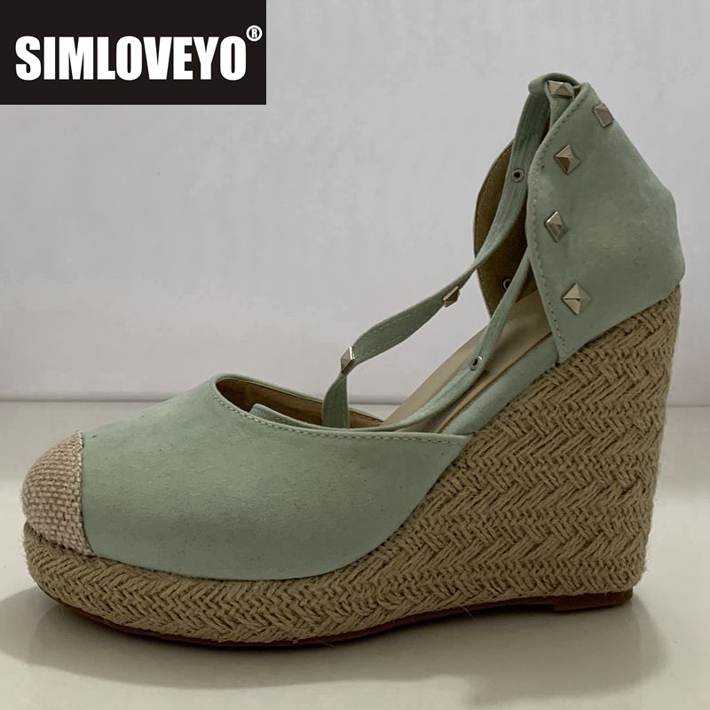SIMLOVEYO espadrilles Vrouwen  - Wedge Espadrille Women recensie en prijs