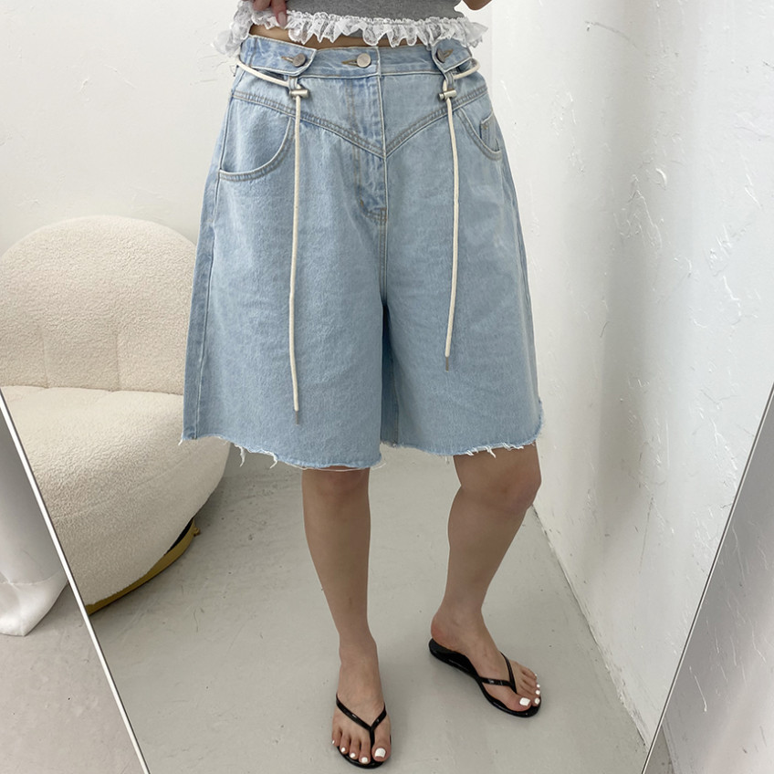 Zomer 2026 Chic Fashion Koreaa - Shorts Denim Frayed recensie en prijs