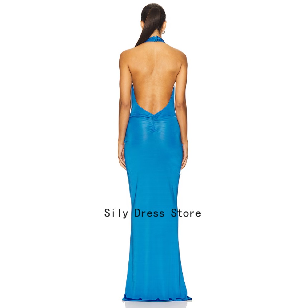 Op maat gemaakte halterjurken  - Maxi Dress Halter recensie en prijs